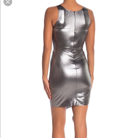 Gorgeous silver twist dress - Picture 2 of 6